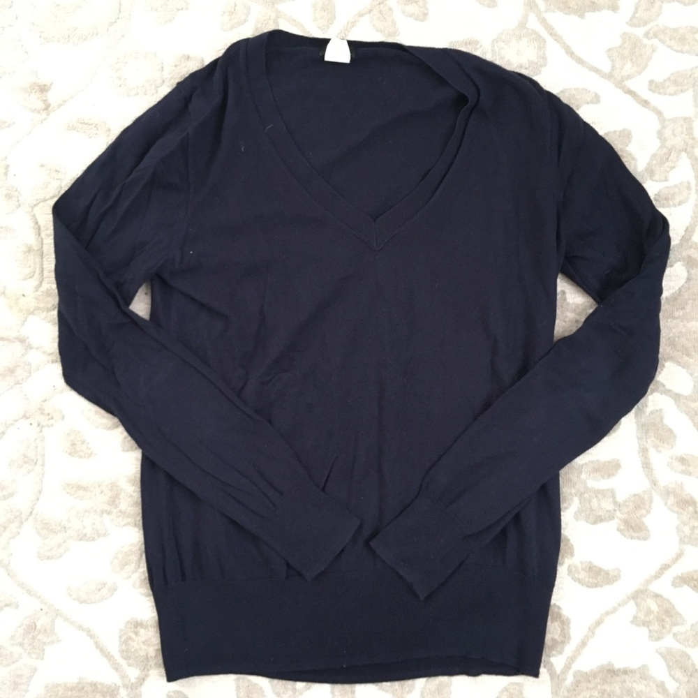 J. Crew cotton V Neck size medium